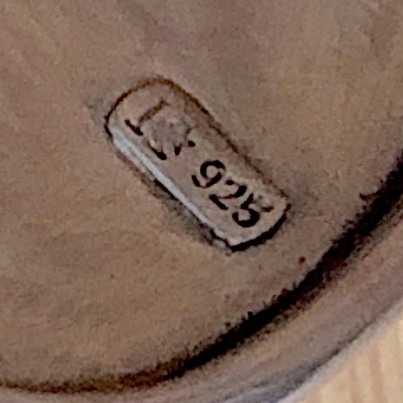 $224 All Sterling Estate Cuff 61gr. Marked K*925 China - Picture 8 of 9